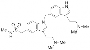[3-[2-(Dimethylamino)ethyl]-1-[[3-[2-(dimethylamino)ethyl]-1H-indol-5-yl]methyl]-1H-indol-5-yl]-N-methylmethanesulphonamide